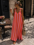 Robe « LIGNÉE » ROSE / ORANGE