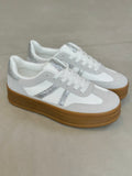 Sneakers « JULIA » ARGENTÉ