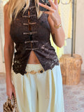 Blouse « DENTELLE » CHOCO