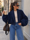 Gilet « TEDDY » BLEU