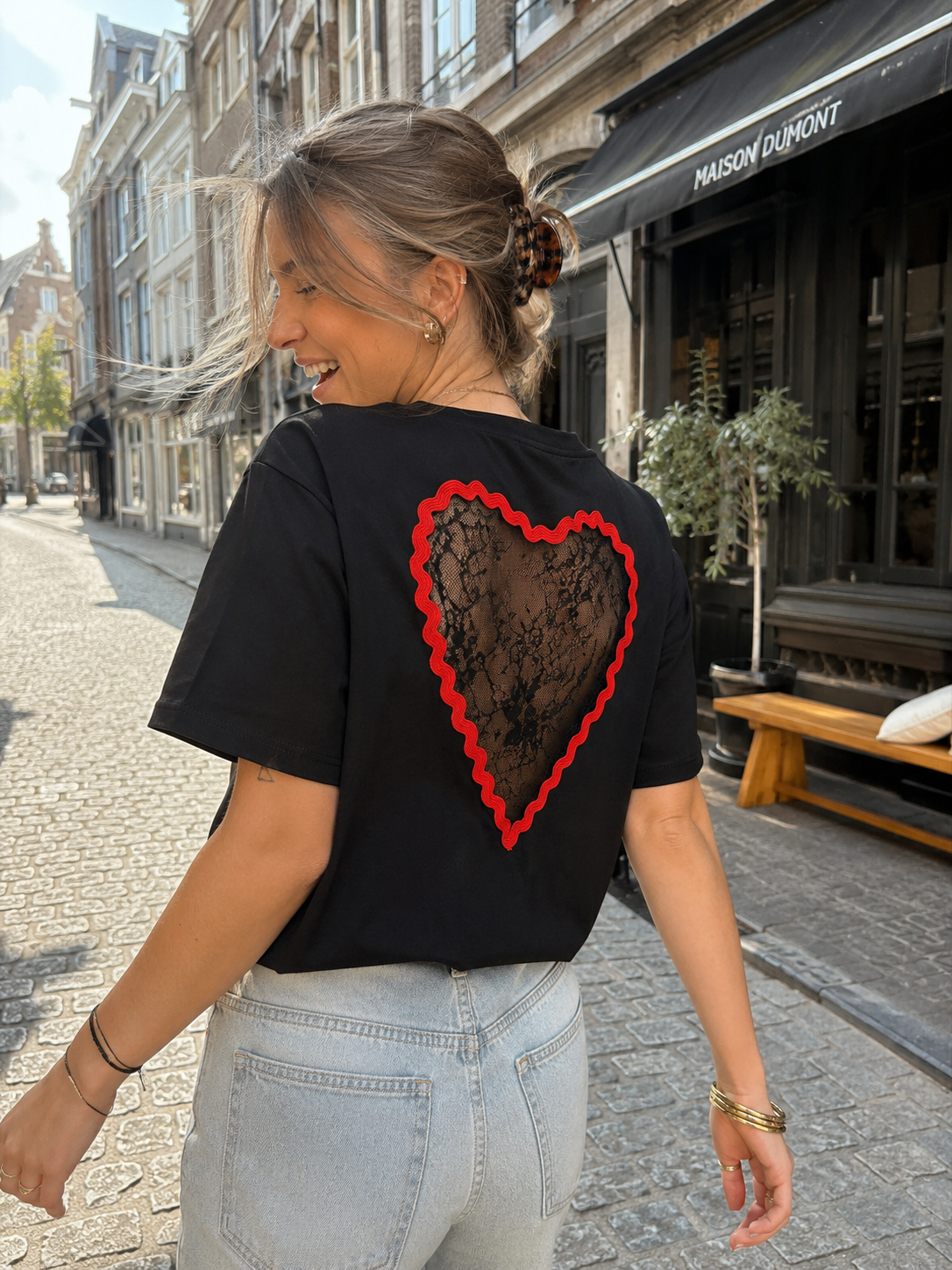 Tee-shirts « CŒUR » NOIR