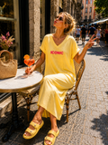 Robe « JAUNE » ICONIC