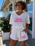 Tee-shirts « CLUB AMOUR » BLANC