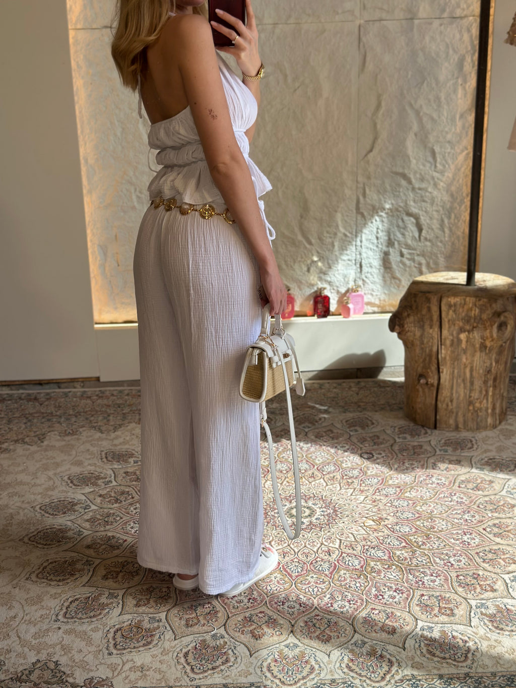 Ensemble « LAILA » BLANC