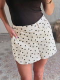 Short / Jupe « À POIS »