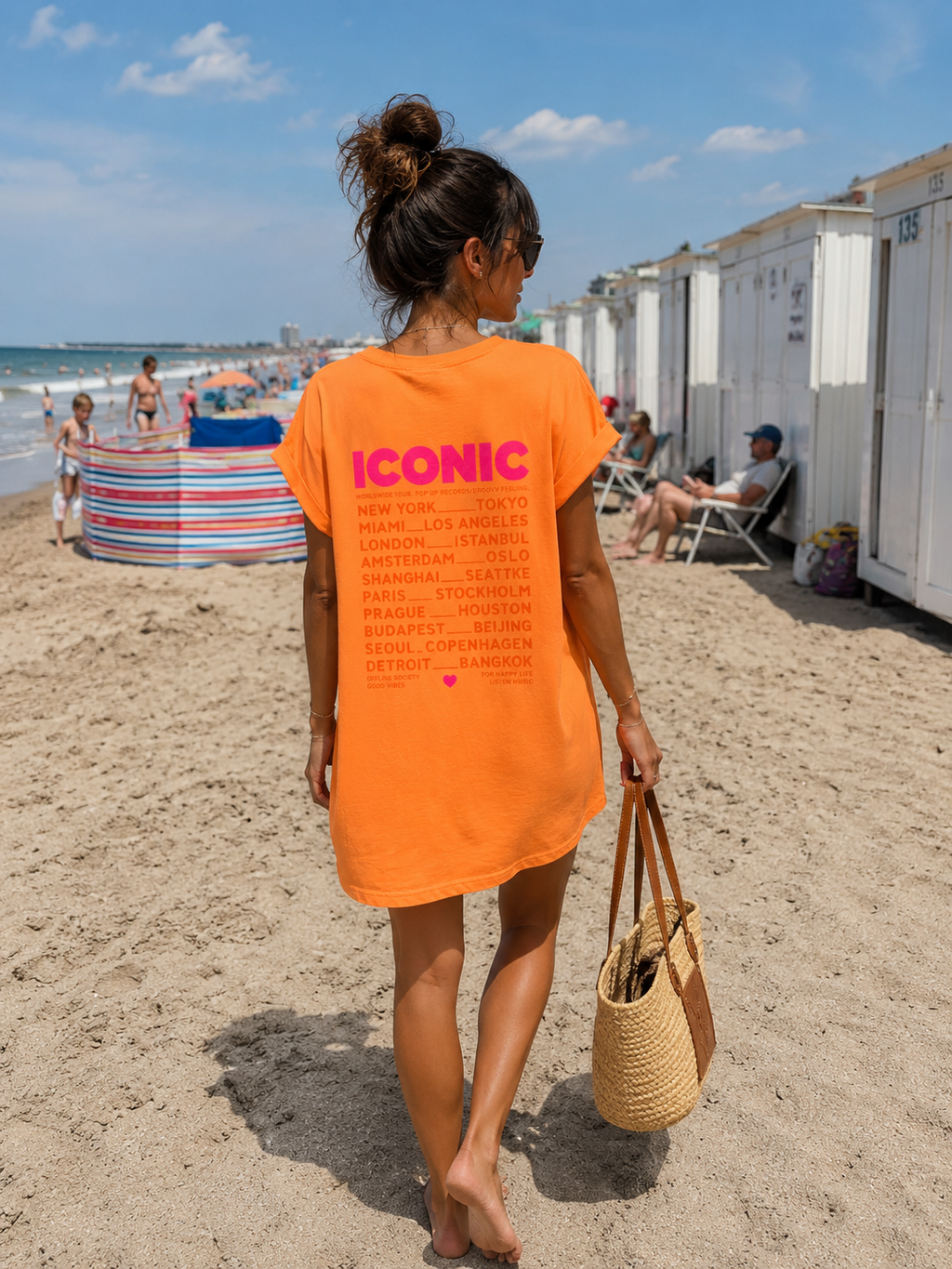 Robe « ICONIC » ORANGE