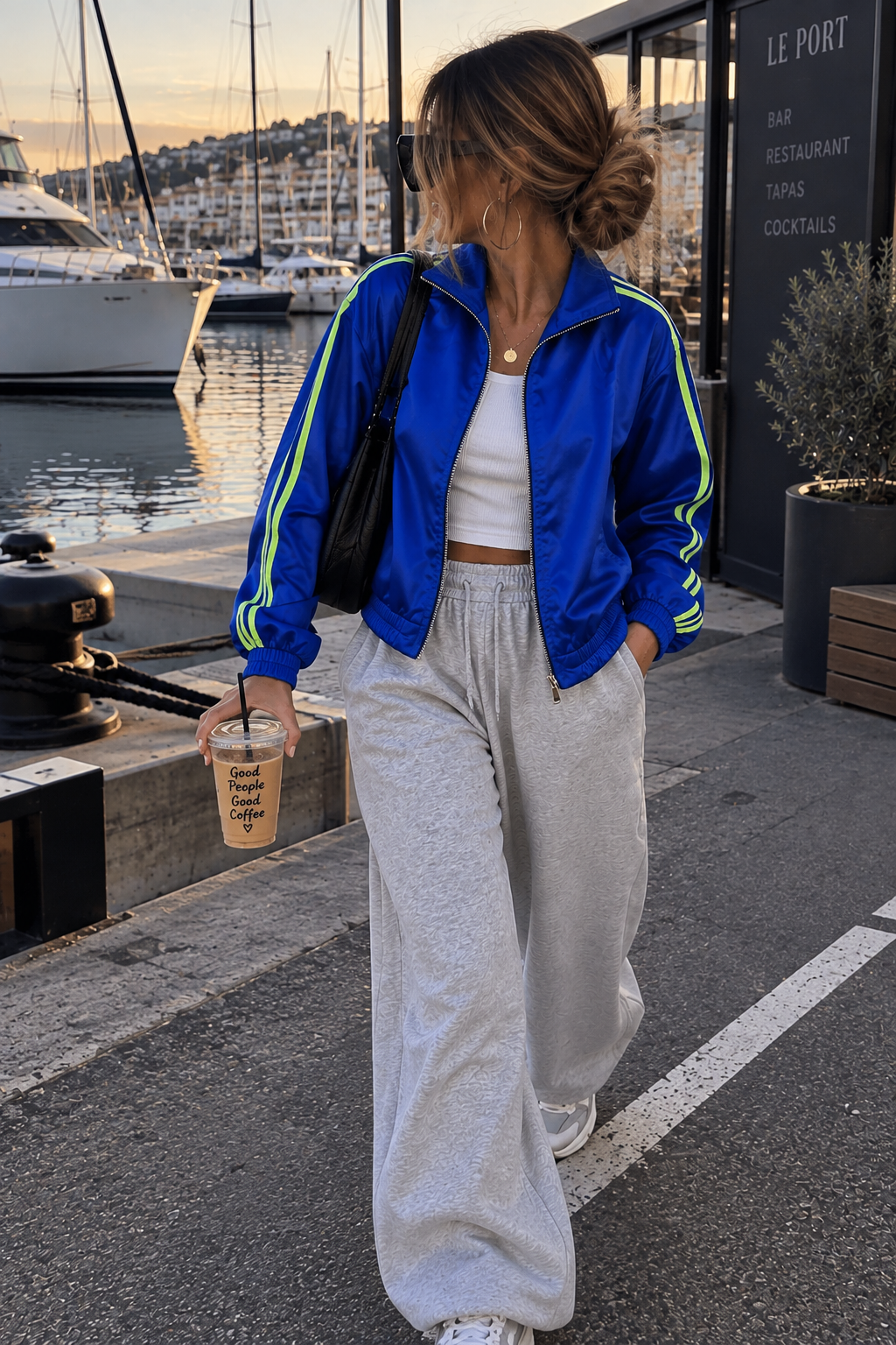 Veste « BLEU ROI »