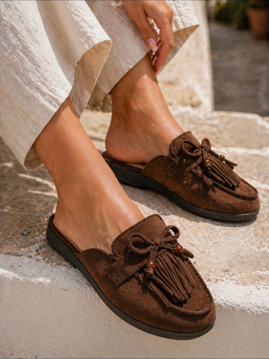Espadrilles « LILOU » CHOCO