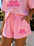 Short « CLUB AMOUR » ROSE