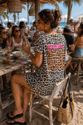 Robe « ICONIC » LEOPARD