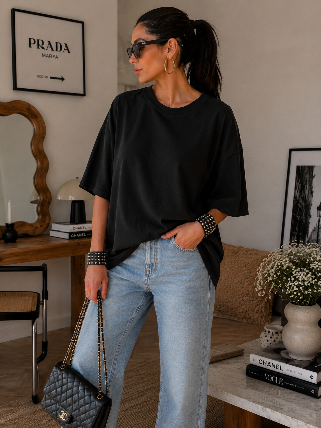 Tee-shirts « CŒUR » NOIR