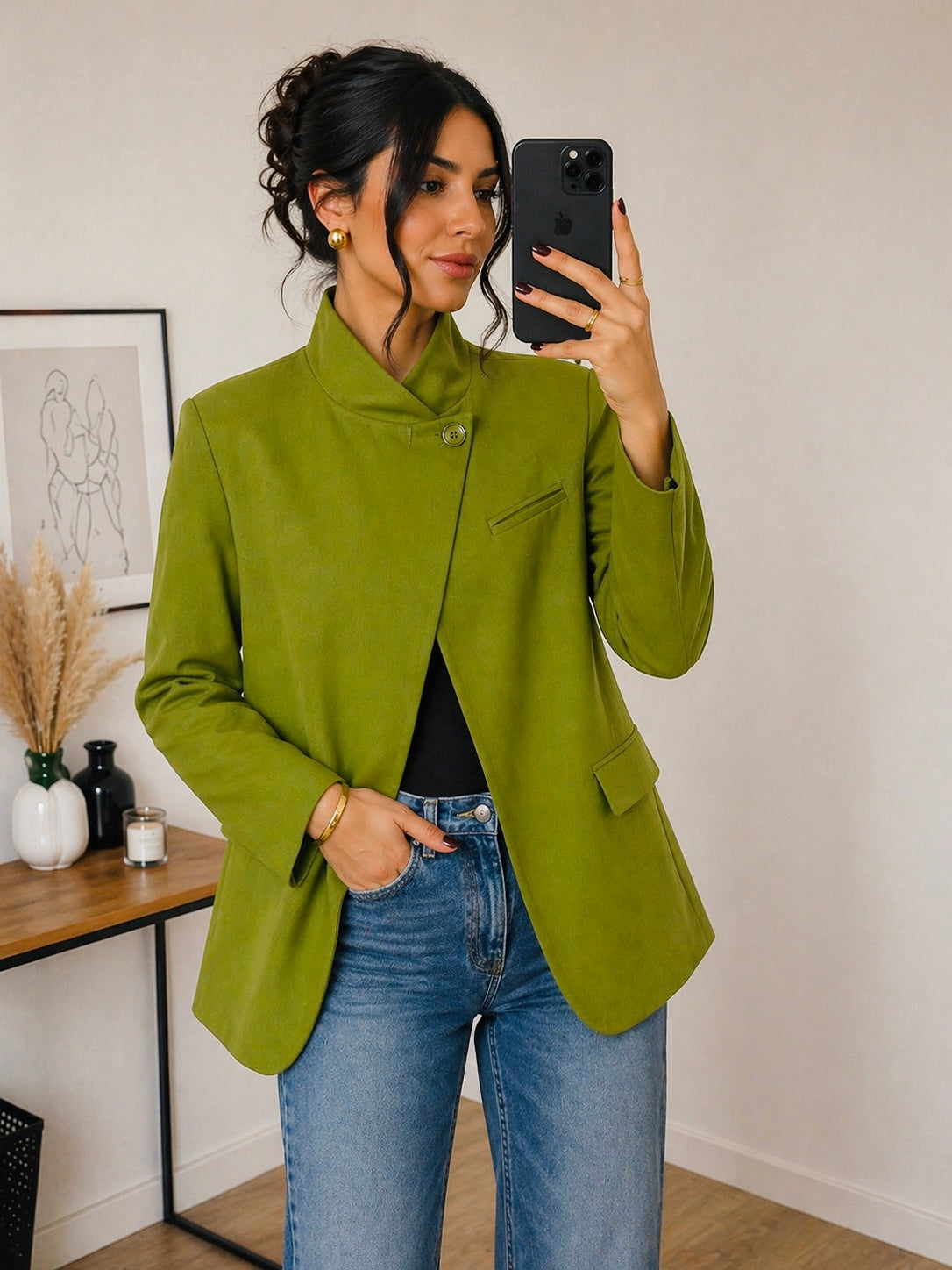 Blazer « VERT OLIVE » ZARA