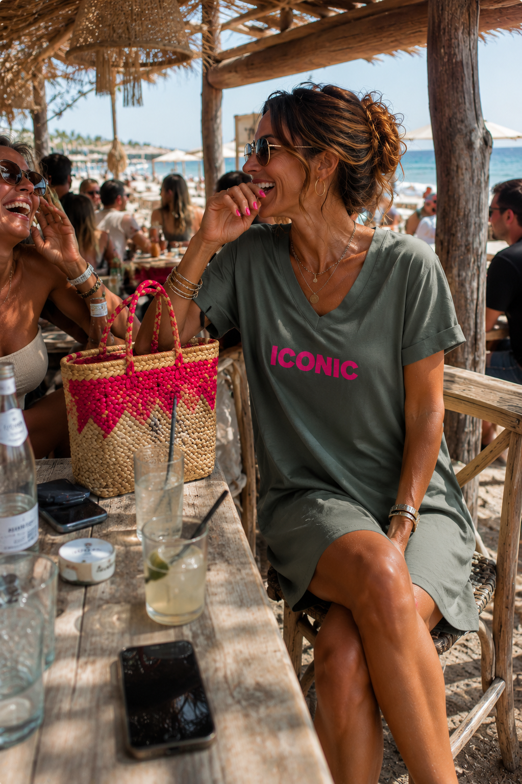 Robe « ICONIC » KAKI