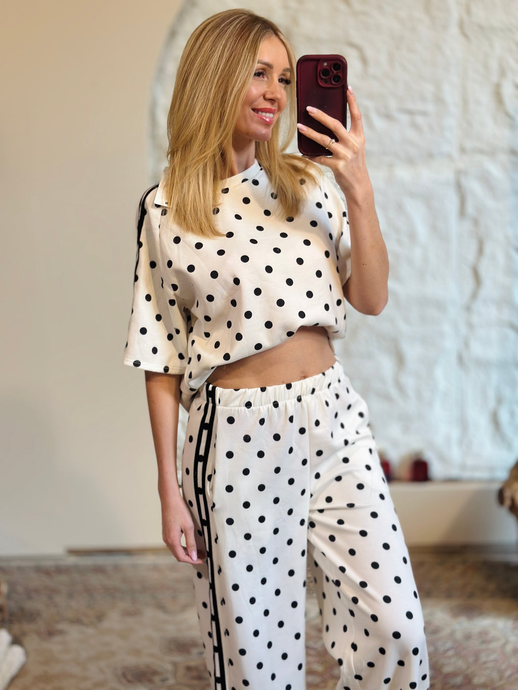 Ensemble « POIS » BLANC
