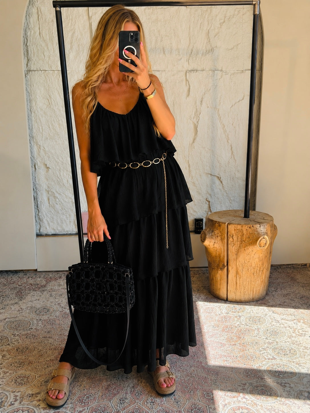 Robe « BOHÈME » NOIR