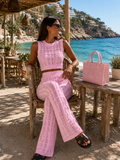 Ensemble « CROCHET » ROSE