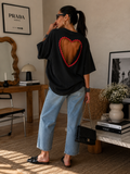 Tee-shirts « CŒUR » NOIR