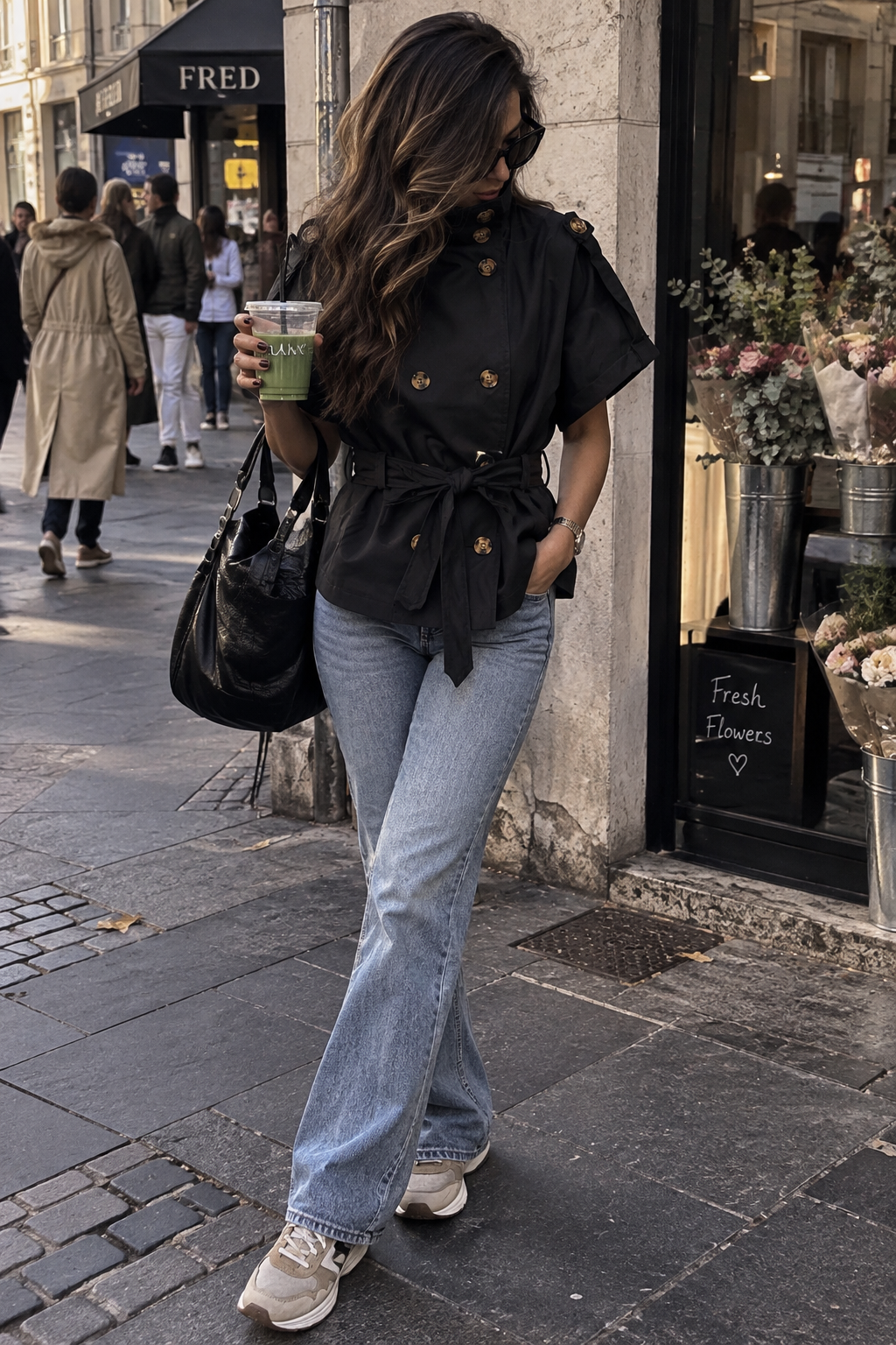 Veste « MILA » NOIR