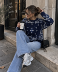 Pull « BANDANA » BLEU