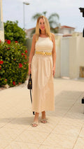 Robe « DANA » BEIGE