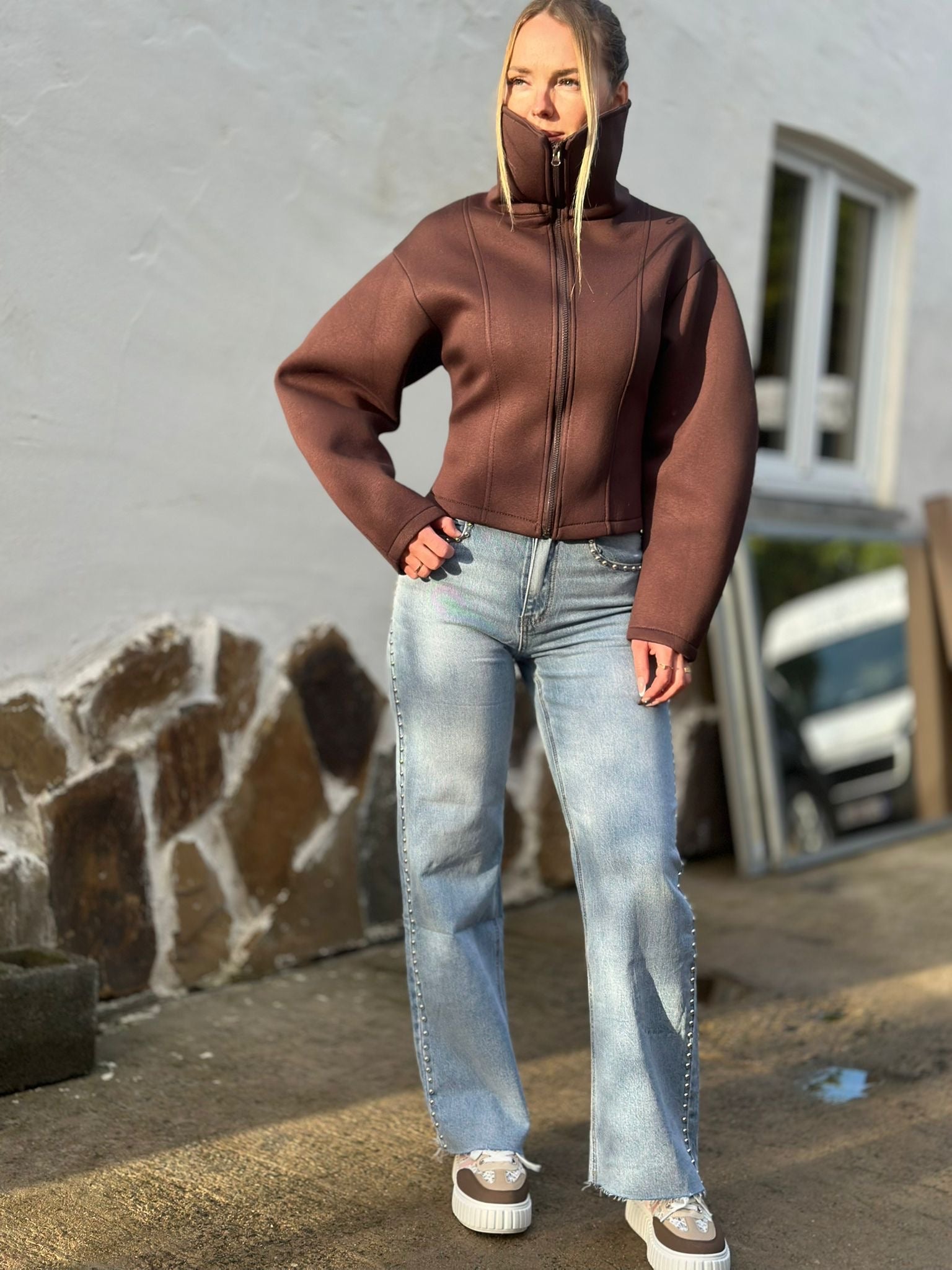 Jeans clouté