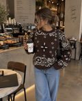 Pull « Bandana Femme » CHOCO