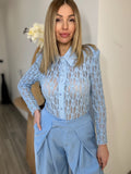 Body « DENTELLE » BLEU