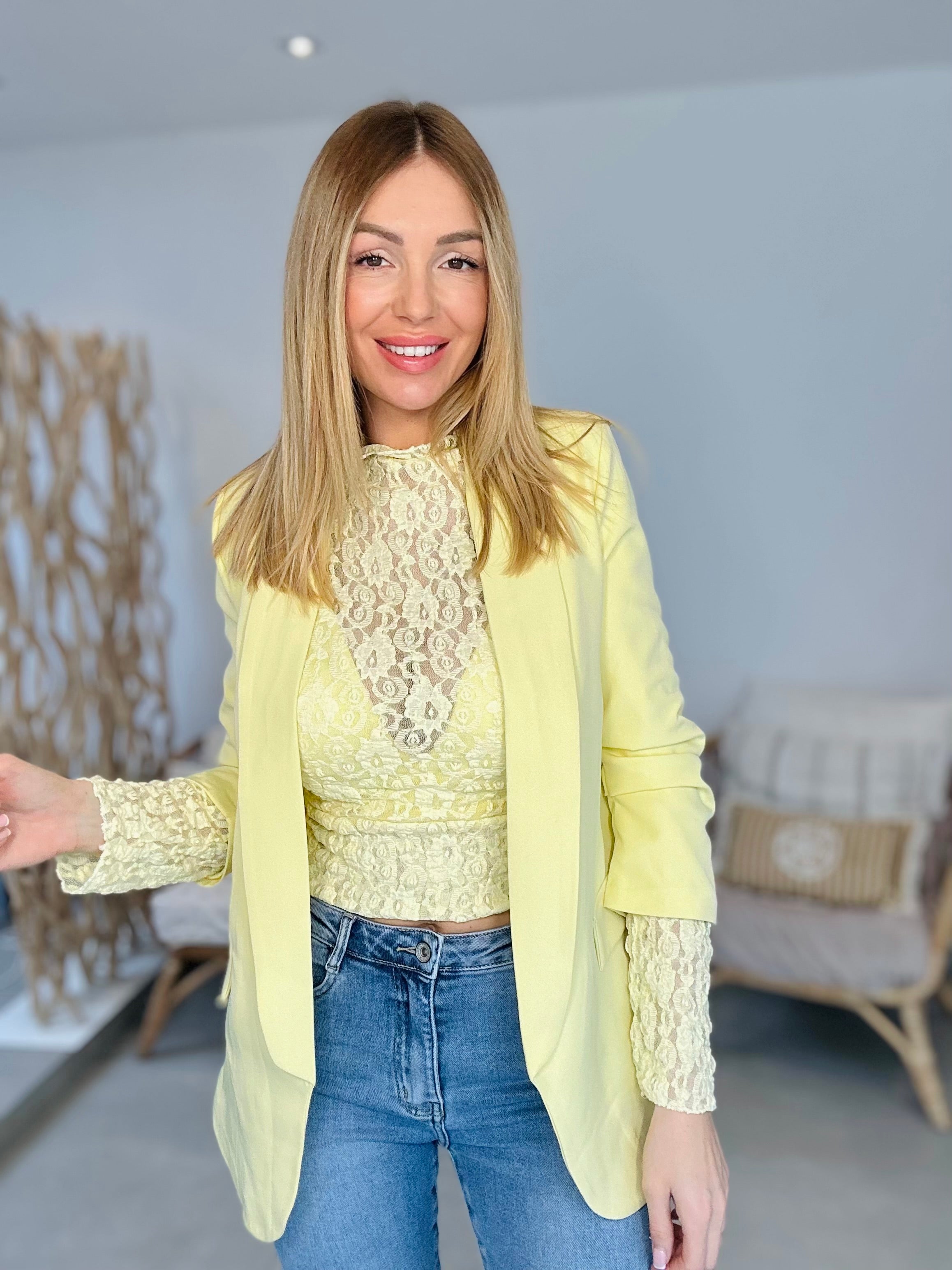 Blazer « JAUNE »