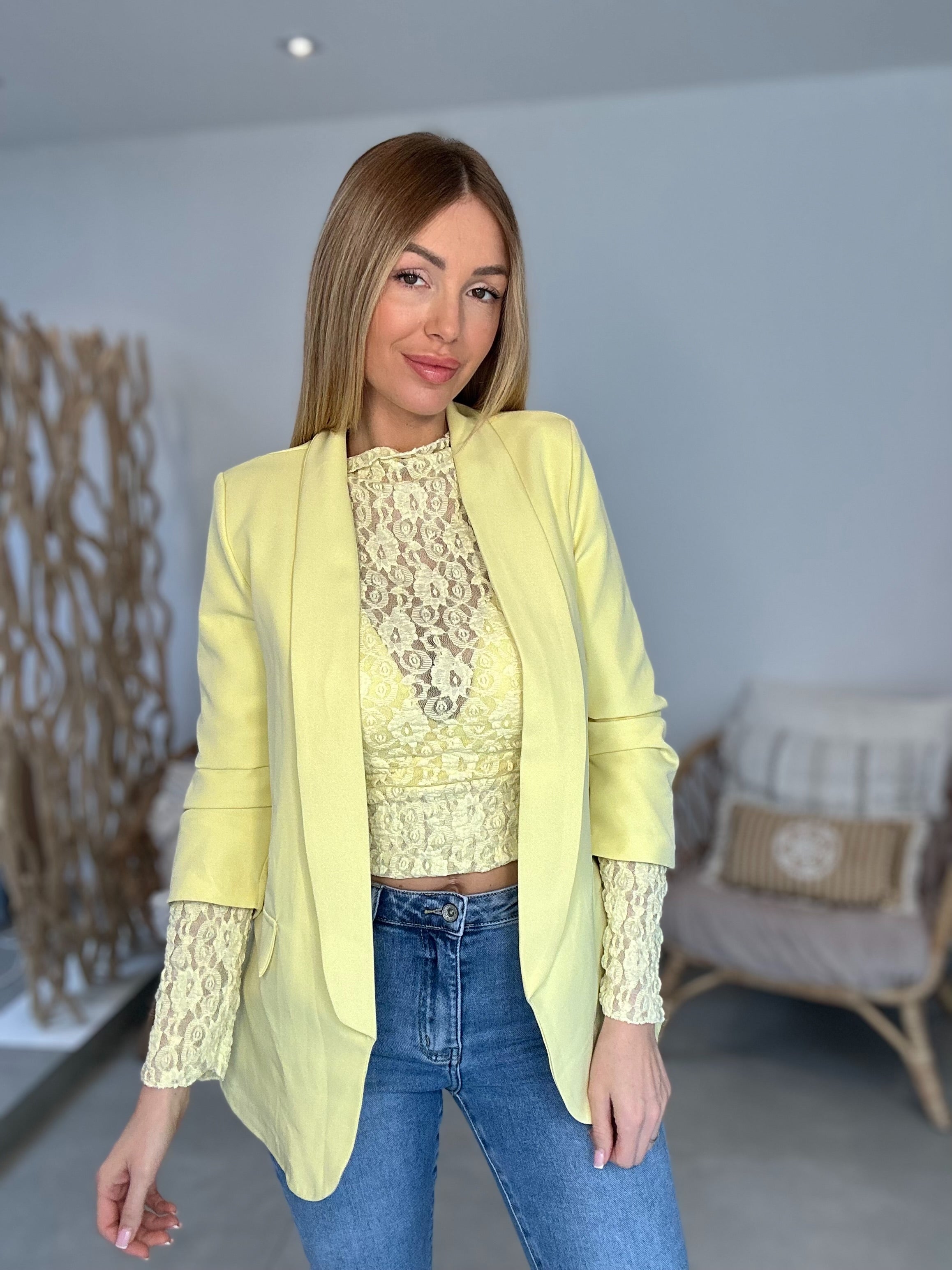 Blazer « JAUNE »