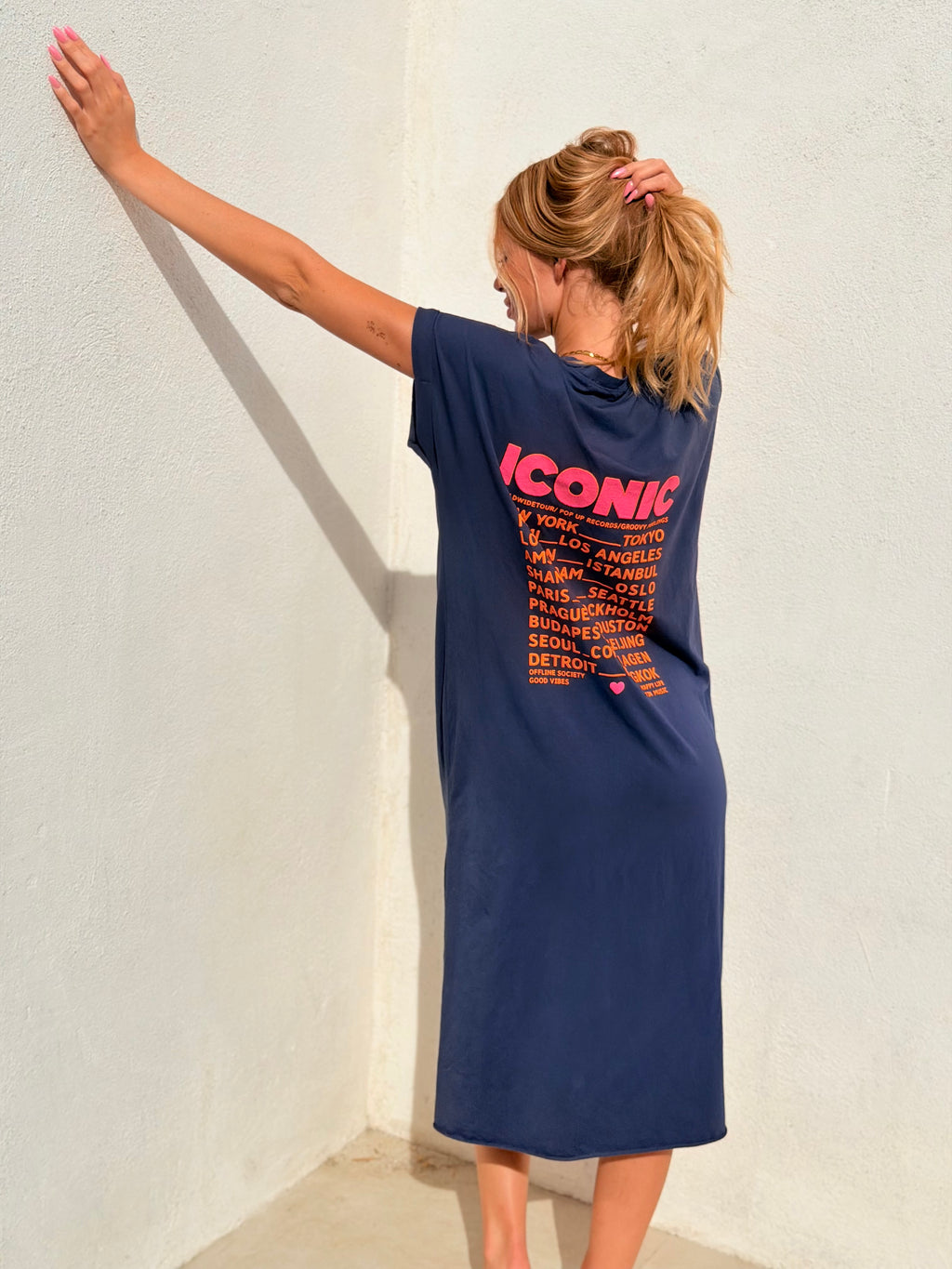 Robe « ICONIC BLEU NUIT » LONGUE