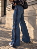 Jeans « FRANGE » BLEU