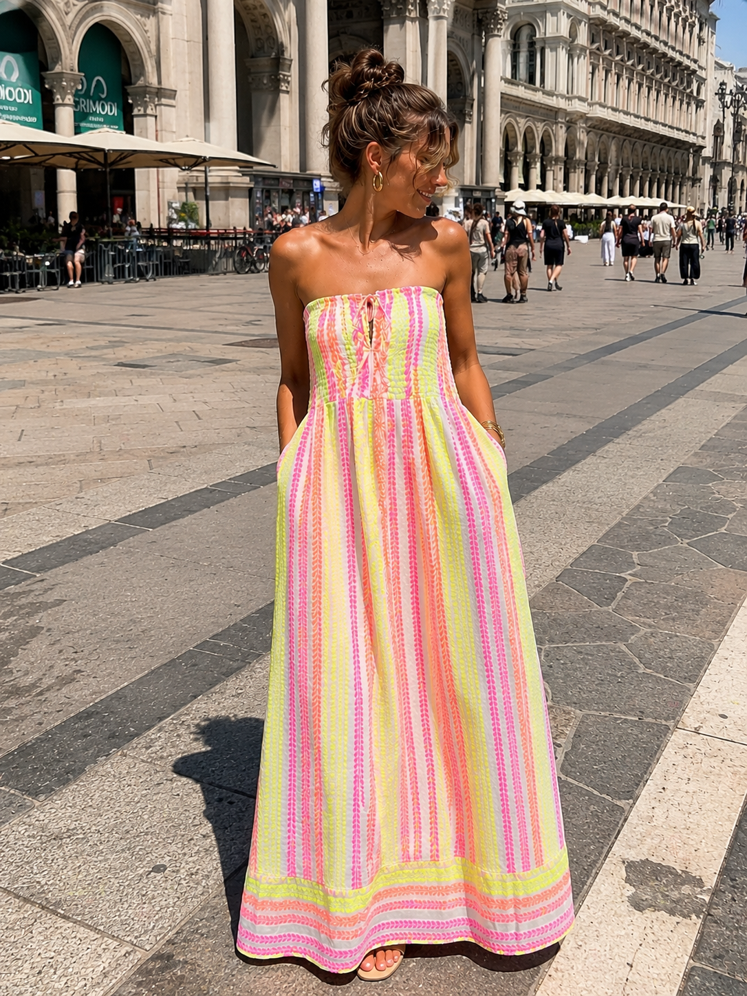 Robe « GAZ DE COTON » MULTICOLORE